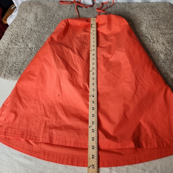 A New Day Sleeveless Shift Mini Dresses Striped w/Tie Back - Picture 4 of 12